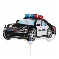 Palloncino auto della polizia da 34 x 19 cm - 10 unità - Grabo