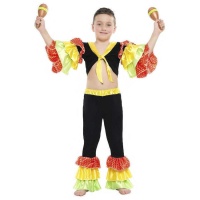 Costume da rumbero nero per bambini