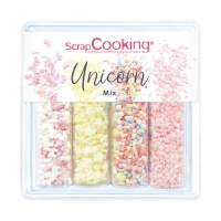 Kit di spolverini Unicorn mix 60 gr - Scrapcooking