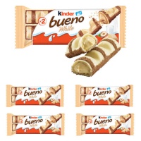 Kinder bueno di cioccolato bianco - 5 unità