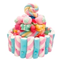 Torta di caramelle con roller a due piani di 420 gr