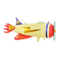Palloncino aeroplano da 91 x 39 cm - PartyDeco