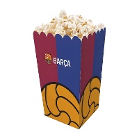 Scatola FC Barcelona con motivo pallone ufficiale - confezione da 3