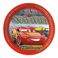 Piatti Cars 23 cm - 8 pezzi