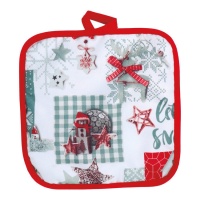 Presina di tessuto elegante per Natale 20 x 20 cm