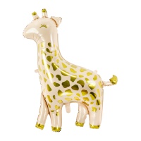 Palloncino XL silhouette giraffa da 80 x 102 cm - PartyDeco
