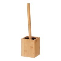 Porta scopino quadrato in bambù
