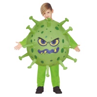 Costume virus gonfiabile da bambino
