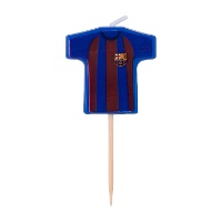 Candele a forma di maglietta FC Barcelona - 5 pezzi