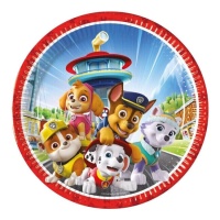 Piatti Paw Patrol in the City 23 cm - 8 pezzi.