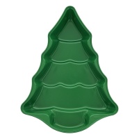 Stampo per albero di Natale in alluminio 37,5 x 23 cm - Wilton