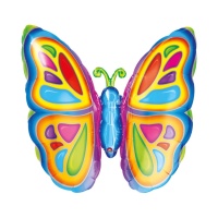 Mappamondo farfalla multicolore 63 x 63 cm - Anagramma