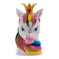 Salvadanaio Unicorno con caramelle