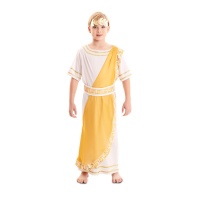 Costume imperatore romano dorato da bambino