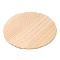 Disco di legno da 18 x 0,5 cm - 1 unità
