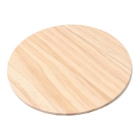 Disco di legno da 20 x 0,5 cm - 1 unità