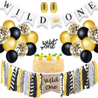 Kit palloncini Wild One - Monkey Business - 27 unità