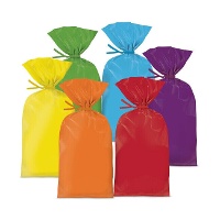 Sacchetti colorati per dolci in plastica - 30 pezzi
