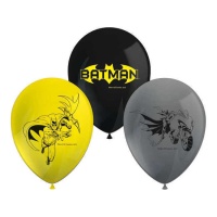 Palloncini in lattice Batman 30 cm - Procos - 8 pz.