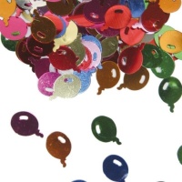 14 gr di coriandoli di palloncini colorati metallizzati