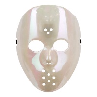 Maschera da hockey perlata
