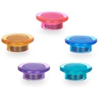 Magneti colorati piccoli - 10 unità