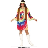 Costume da fiore hippie per donna