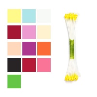 Stami medi per fiori colori perlati - JEM - 50 unità