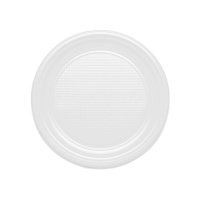 Piatti rotondi bianchi da 25 cm - Maxi Products - 5 unità