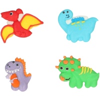 Figure di zucchero di Happy Dino - 8 pezzi