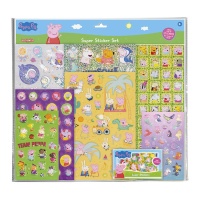 Set di adesivi di Peppa Pig