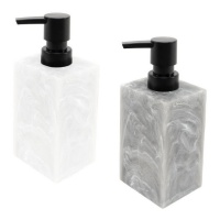 Distributore di sapone in marmo traslucido da 16,5 cm - 1 pezzo