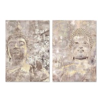 Tela sfocata Buddha 50 x 70 cm - DCasa - 1 pezzo