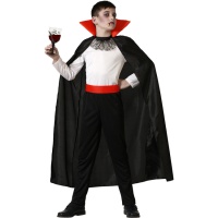 Costume da vampiro con camicetta bianca per bambino