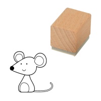 Mini timbro per mouse 2,5 x 2,5 cm - Artemio - 1 unità