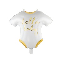 Palloncino Hello Baby da 51 x 45 cm - Partydeco