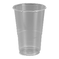 Bicchieri in plastica trasparente da 300 ml - 15 pezzi