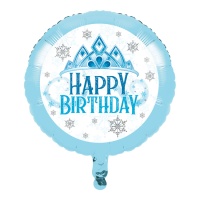 Palloncino Snow Princess da 45 cm - Creative Converting