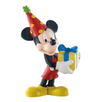 Statuina torta Topolino festaiolo da 7,5 cm - 1 unità