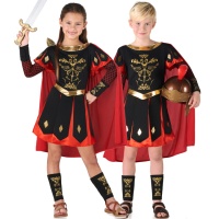 Costume da centurione romano con mantello per bambini