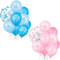 Mazzo di palloncini per baby shower con elefante - 9 pezzi