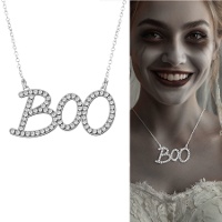 Collana Boo con pietre preziose
