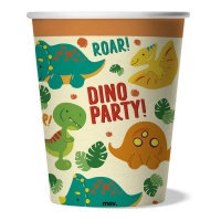 Coppe Dino Party 250 ml - 8 pz.