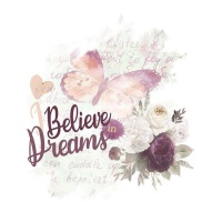 Carta sublimatica A3 believe dreams - Artis decor - 1 pz.