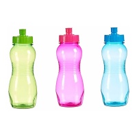 Bottiglia di plastica da 0,5 L in colori assortiti - 1 pz.