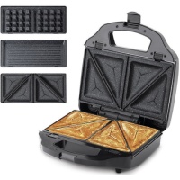 Piastra elettrica per grill, panini e waffle 900 W - Ufesa SW7950