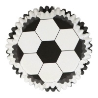 Capsule per cupcake di calcio - PME - 30 pz.