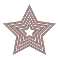 Fustella Zag Stars - Misskuty - 4 unità