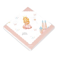 Tovagliolini di Little Princess di 16,5 x 16,5 cm - 12 pezzi