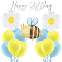 Confezione di decorazioni per feste a tema ape - 24 pezzi